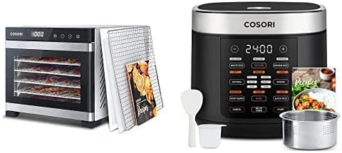 COSORI 10 Cup Rice Cooker with 18 Functions, Stainless Steel Inner Pot H7