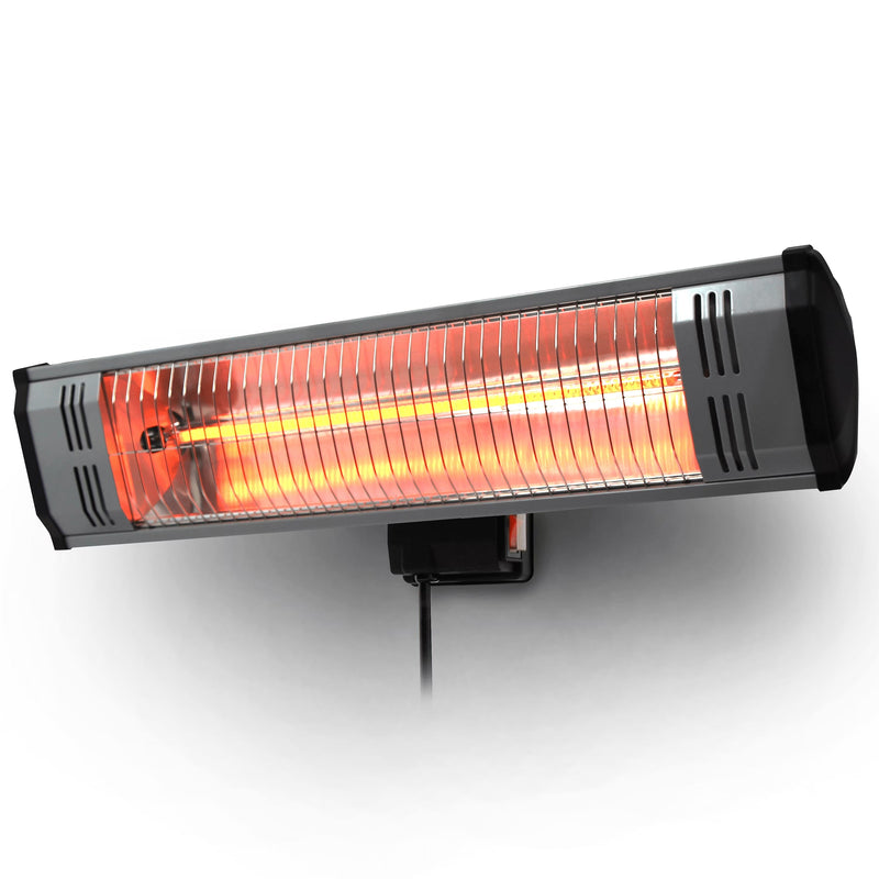 Heat Storm Tradesman 1500-Watt Electric Outdoor Infrared Quartz Portable Space Heater with Wall/Ceiling Mount O1