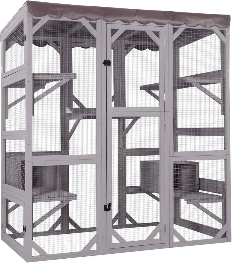 Catio Outdoor Cat Enclosure - Large Walk-In Kitty Cage X1