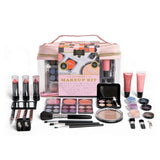 FAO Schwarz Girls Ultimate Makeup Artist Set, 30 Piece, Pastel Pink
