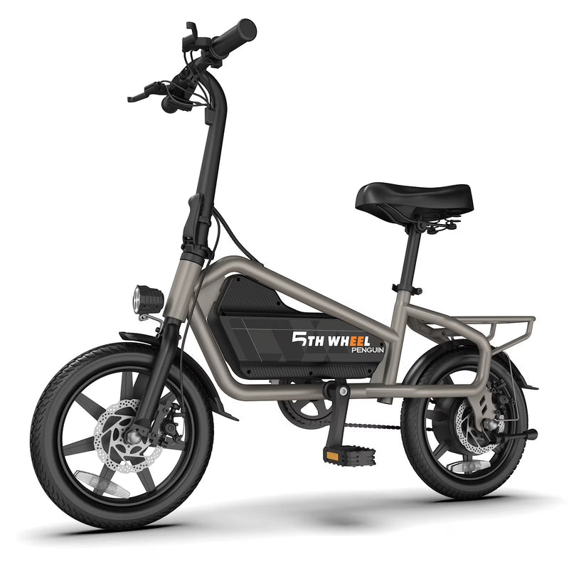 5TH WHEEL 14 in Electric Bike for Adults with 650W Peak Motor Electric Bicycle, 36V 7.8Ah Battery Ebike, UL2849 F4