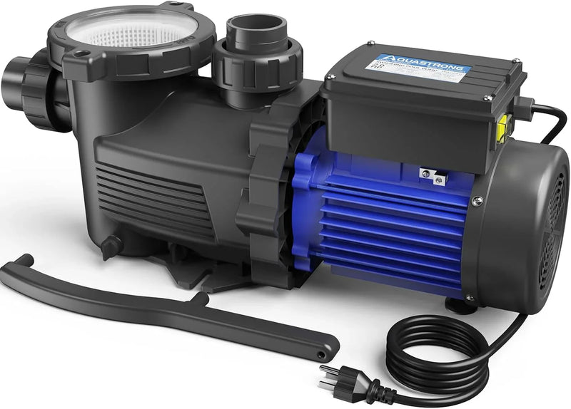 In/Above Ground Pool Pump, High Flow (with Timer, 2HP, 8917 GPH, 220V) P8