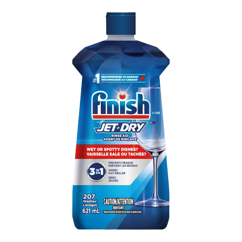 Finish Jet-Dry Liquid Rinse Aid, Fresh Scent, 621-mL S0