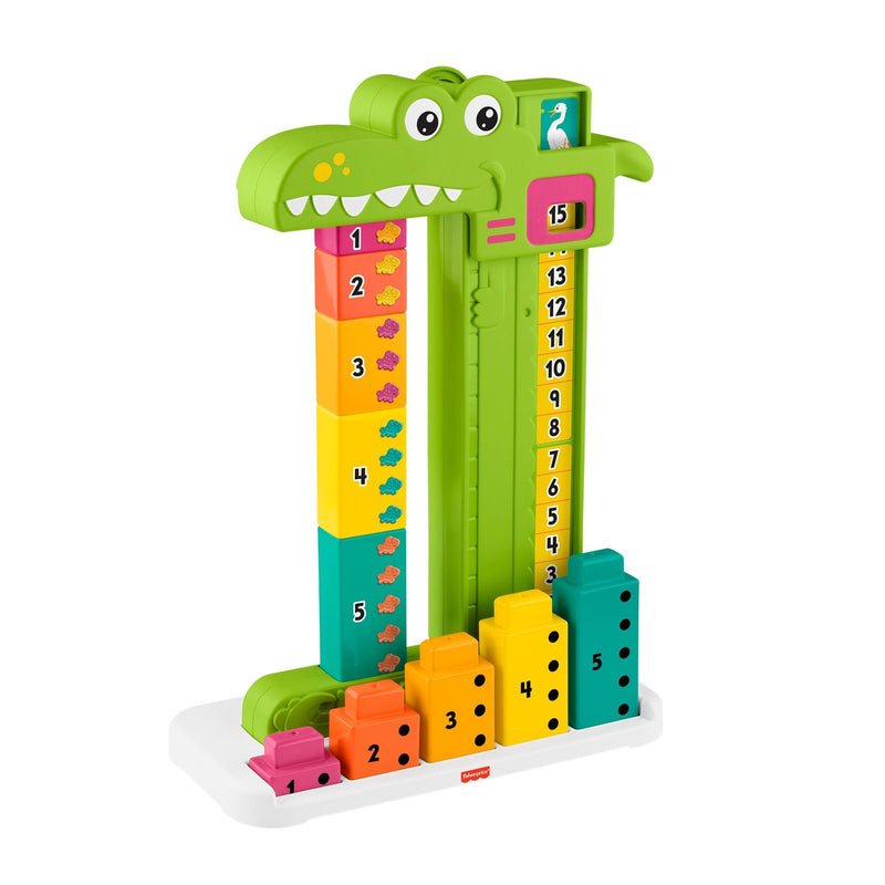 Fisher Price Adding Alligator Educational Toy for Ages 3+ T0