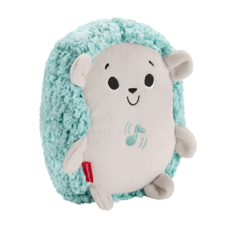 Fisher-Price Calming Vibes Hedgehog Soother, Portable Infant Plush Pal, Ages 0+ J6