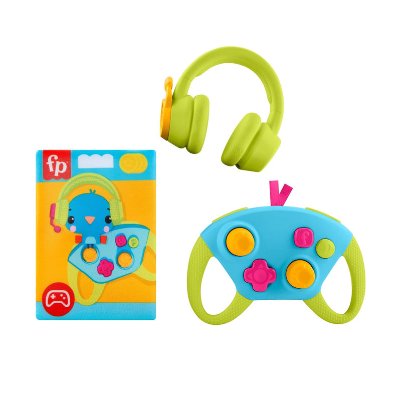 Fisher-Price Level Up Little Gamer Gift Set, Green & Blue R0