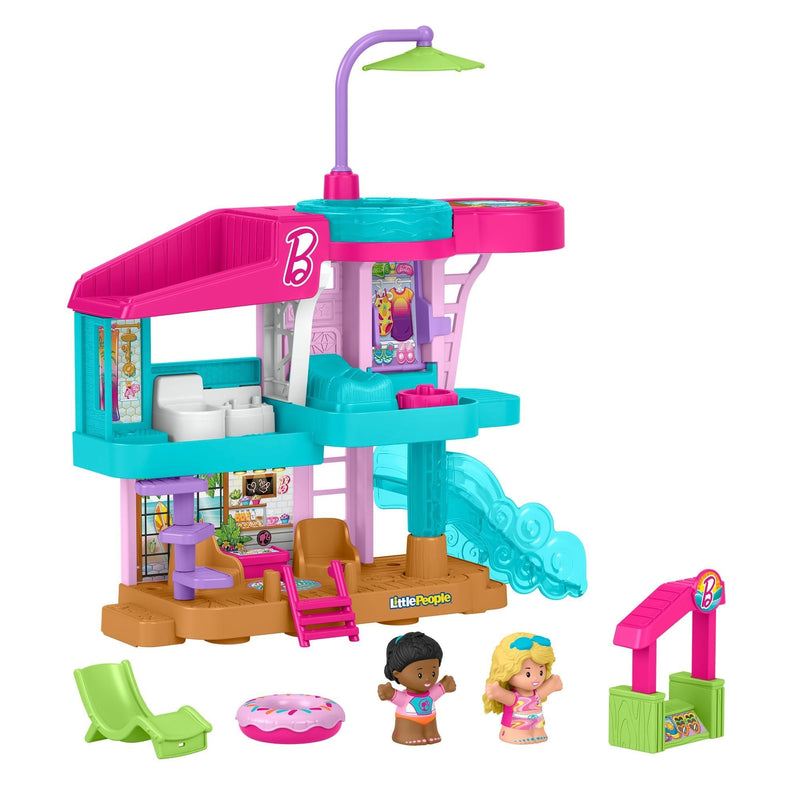 Fisher Price Little People Barbie Beach House Playset M0