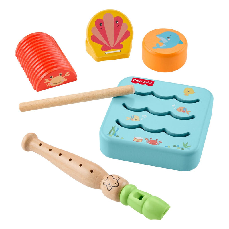 Fisher-Price Wooden Ocean Musical Gift Set E3