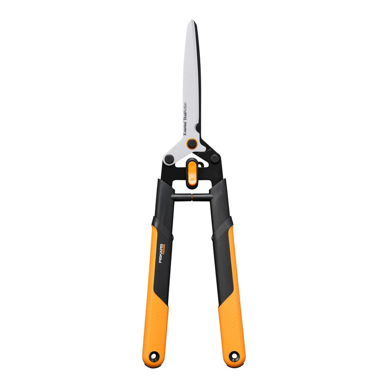 Fiskars Dual Action Steel Hedge Shear, Black I7