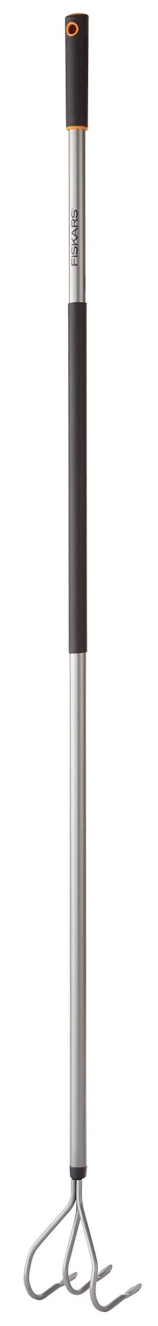 Fiskars Ergo Long Handle Aluminum Garden Cultivator, Residential/DIY Grade Q5