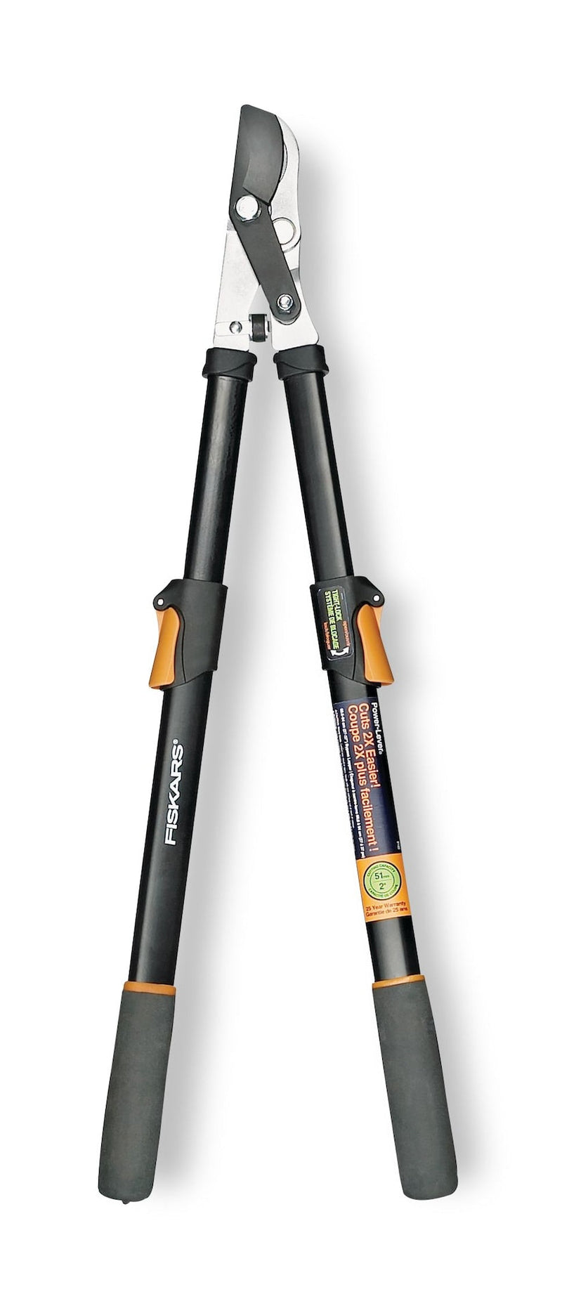 Fiskars Telescoping Power-Lever Lopper, 25-37-in R9