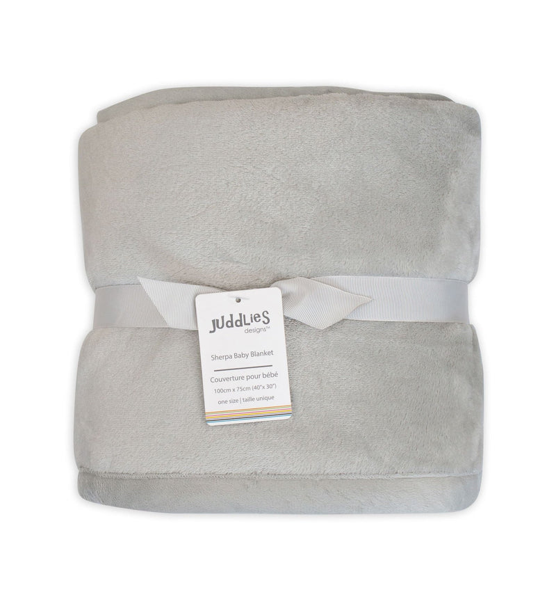 Flannel Sherpa Baby Blanket I1
