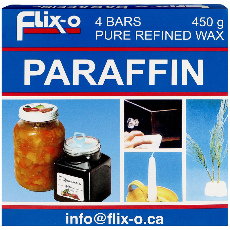 Flix-O Wax Paraffin Wax, FDA-Approved, 4 Bars, 450-g D8
