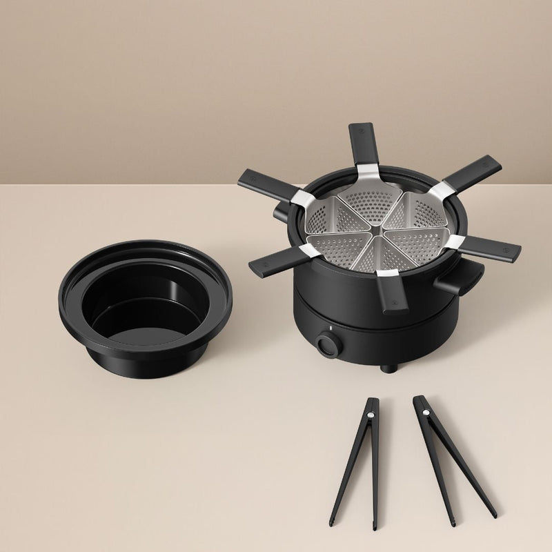 Fondussimo Evolution 3-in-1 Mini Fondue Set, 6 Person G6