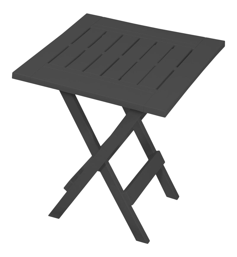 For Living Adirondack Side Table, Charcoal Grey M2