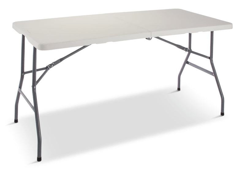 For Living Folding Compact Table, Indoor/Outdoor, 5-ft B5
