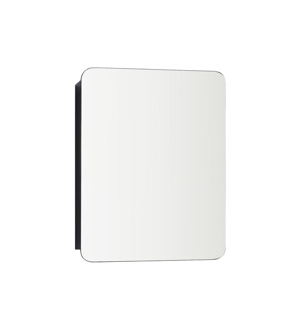 For Living Framed Medicine Cabinet, Black, 20-in x 26-in N1
