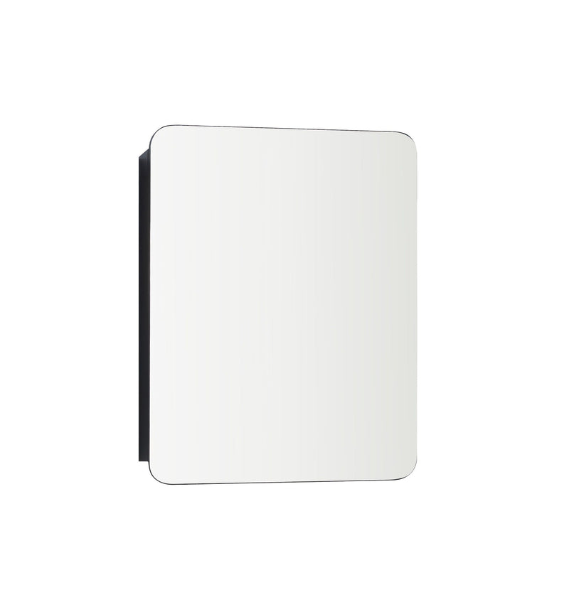 For Living Framed Medicine Cabinet, Black, 20-in x 26-in N1
