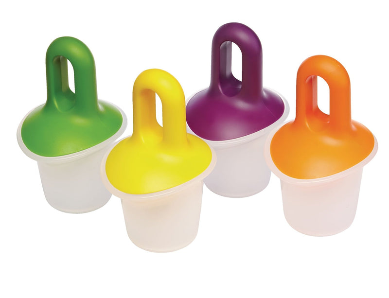 For Living Ice Pop Molds, 4-pcs, BPA Free X1
