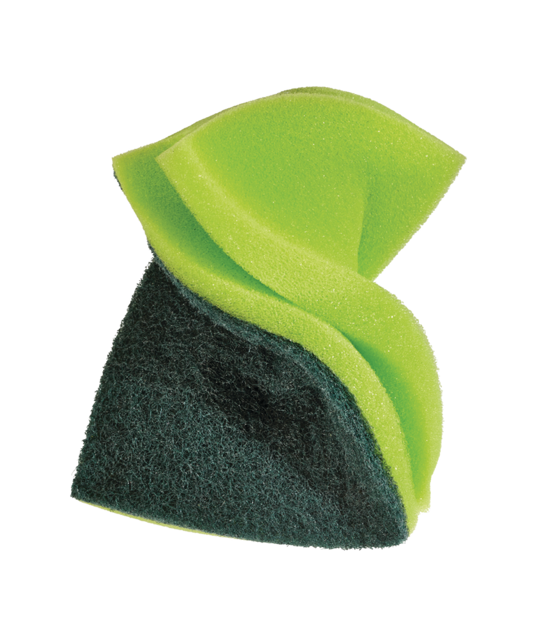 FRANK Heavy-Duty Dual Side Scrub Sponge & Pad, 6-pk U1