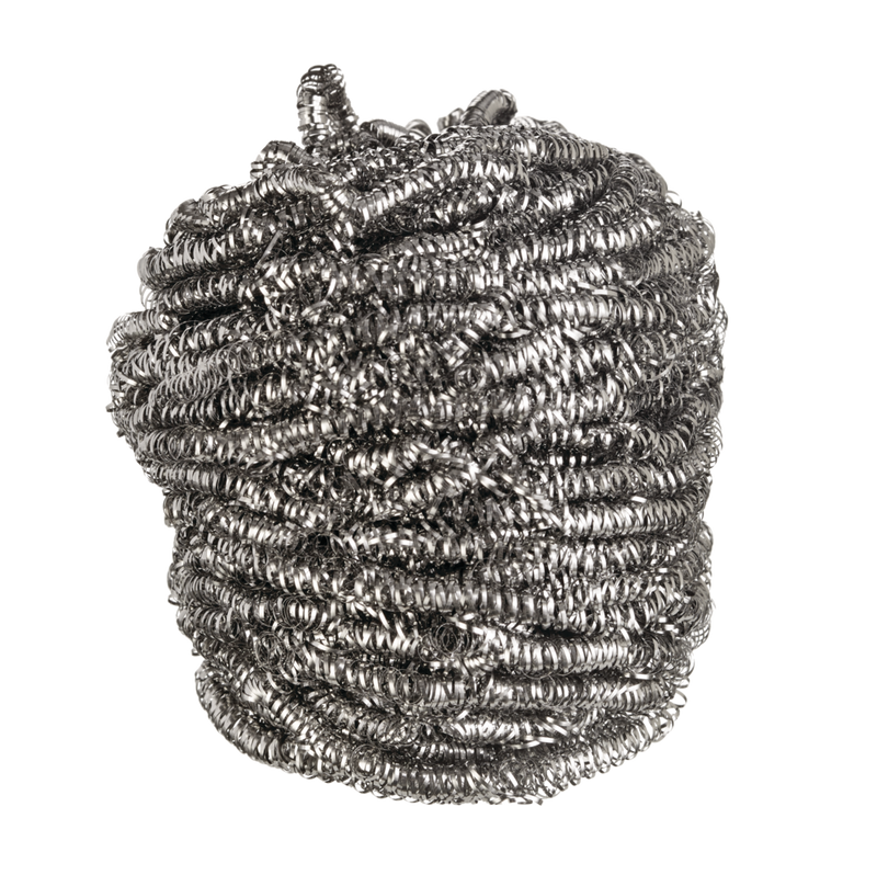 FRANK Stainless Steel Spiral Scour / Scrubber, 3-pk F1