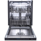 Frigidaire 24 in. Top Control 49 dBA Dishwasher with Hybrid Tub in Stainless Steel