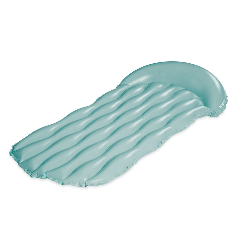 Funsicle Simple ZZ Inflatable Water Mat/ Float, Mint, 72-in x 34-in O2