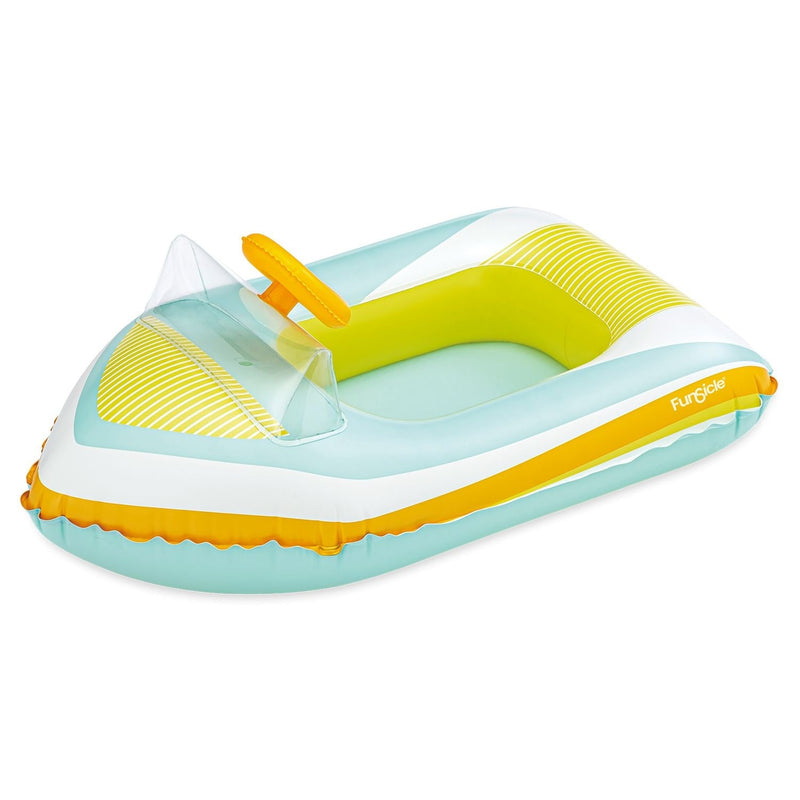 Funsicle Speed Baby Boat Pool Float, Inflatable, Ages 1+ T7