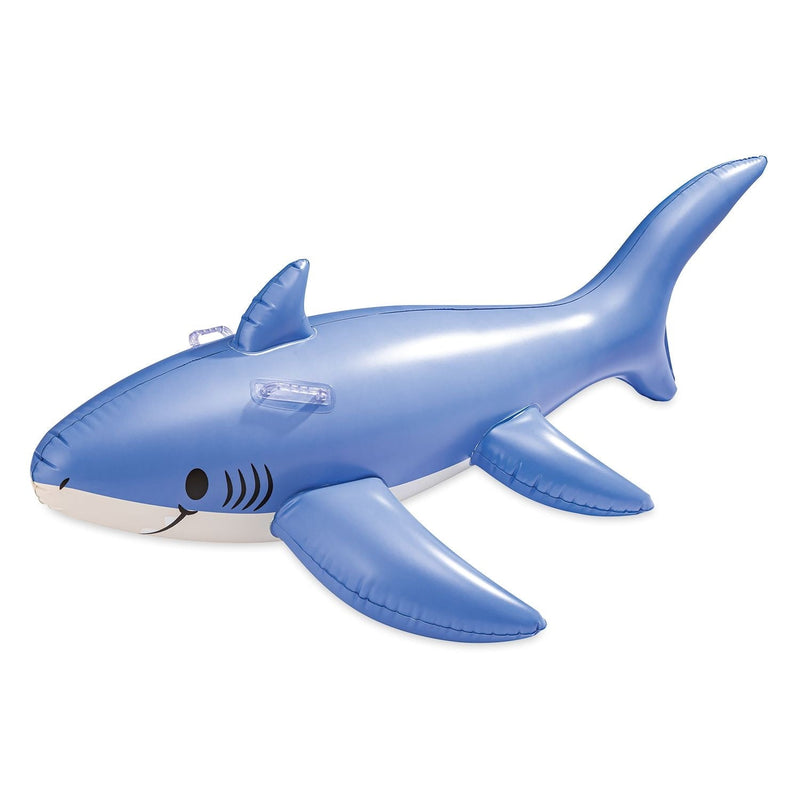Funsicle Super Shark Ride-On Pool Float, Ages 3+ K0