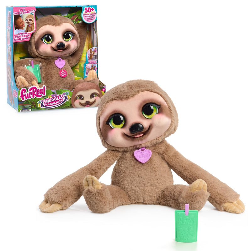 Fur Real Snuggles Plush, Brown V9
