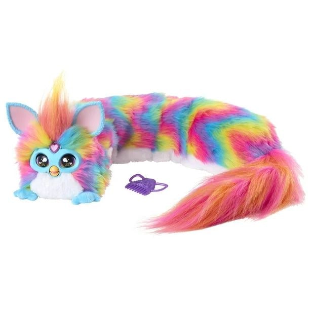 Furby DJ Furby French Interactive Toy with Touch-Activated Lights J0