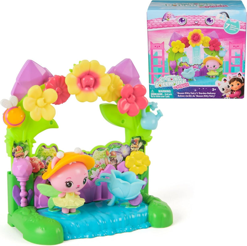 Gabby's Dollhouse Licensed Balcony Playset for Ages 3+ H8
