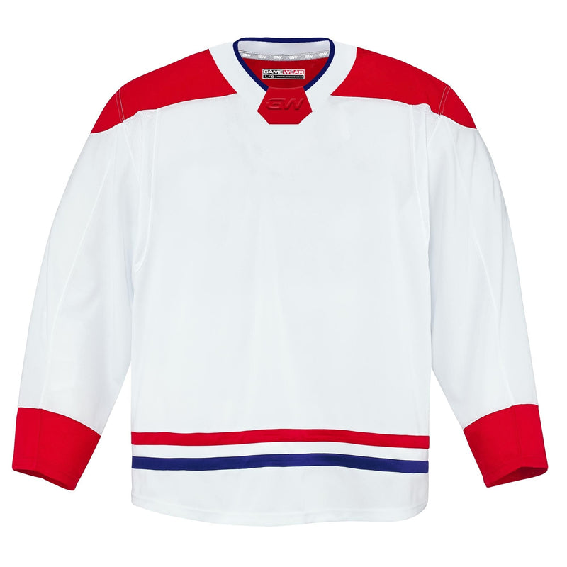 Gamewear 8500 Pro Team Hockey Jersey, Junior, Montreal Canadiens Away Colours, Various Sizes T6