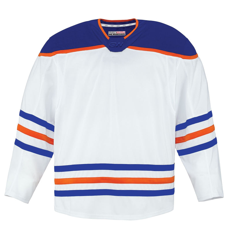 Gamewear 8500 Pro Team Hockey Jersey, Senior, Edmonton Oilers Away Colours, Various Sizes P6