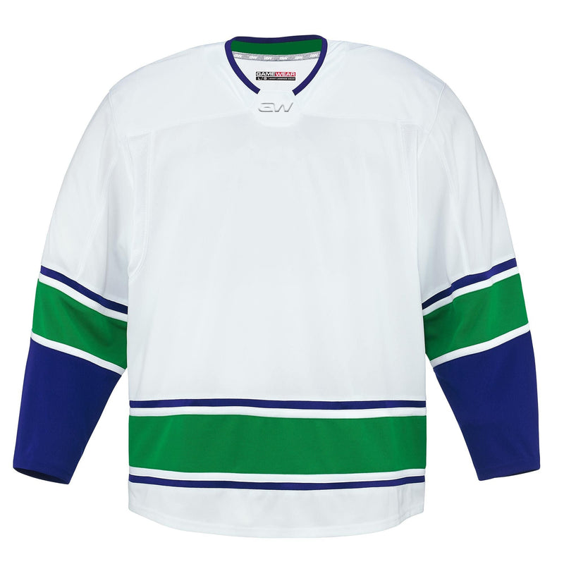 Gamewear 8500 Pro Team Hockey Jersey, Senior, Vancouver Canucks Away Colours, Various Sizes G8