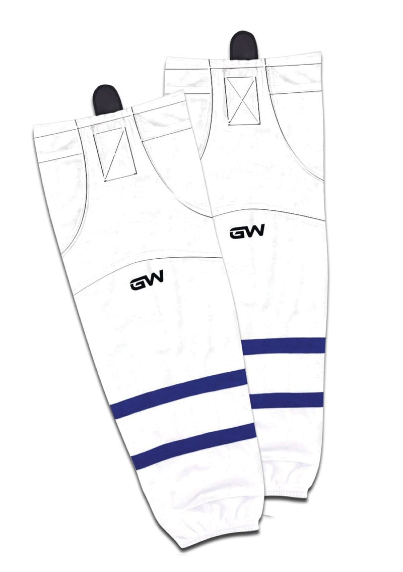 Gamewear 8500 Pro Team Performance Hockey Socks, Toronto Maples Leafs Away Colours, Assorted Sizes D2