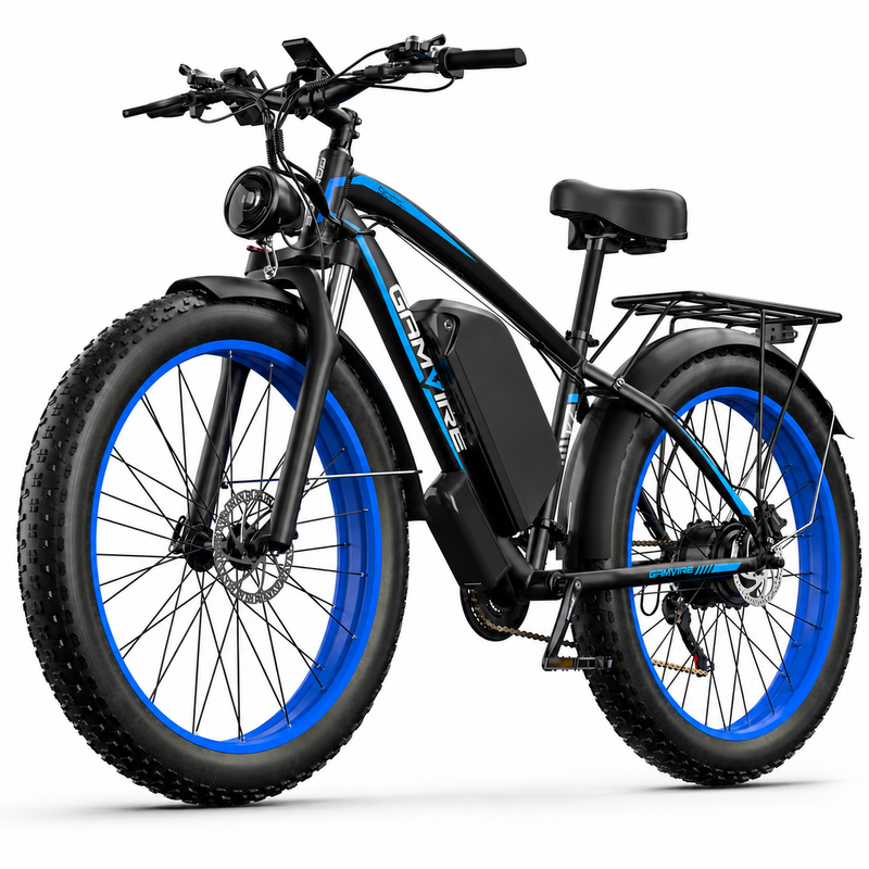 GAMVIRE V7 52V Electric Mountain Bike – Blue B5
