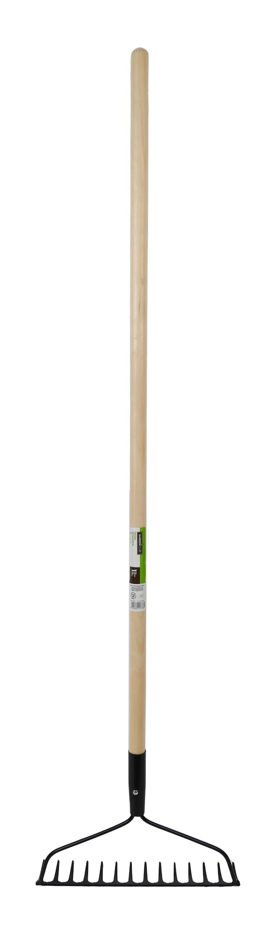 Garden Club Metal 14-Tine Bow Rake, 51-in Hardwood Shaft X4