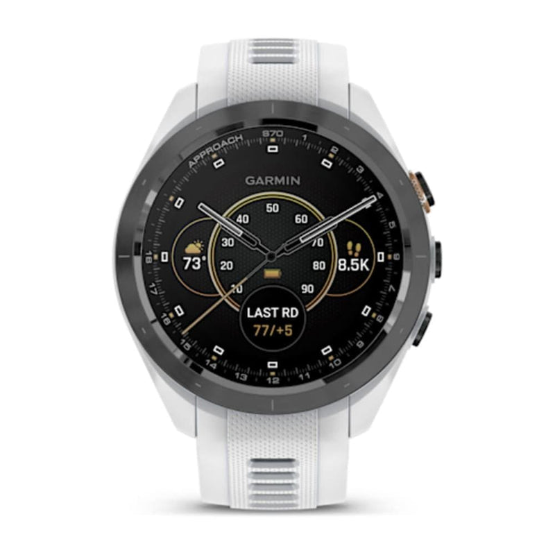 Garmin Approach S70 GPS Golf Watch, White V8