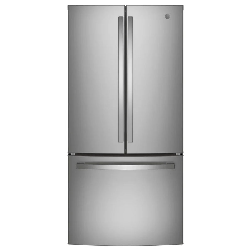 GE 33 in. 18.6 cu.ft. Bottom Freezer Counter Depth Refrigerator with Internal Water Dispenser E7