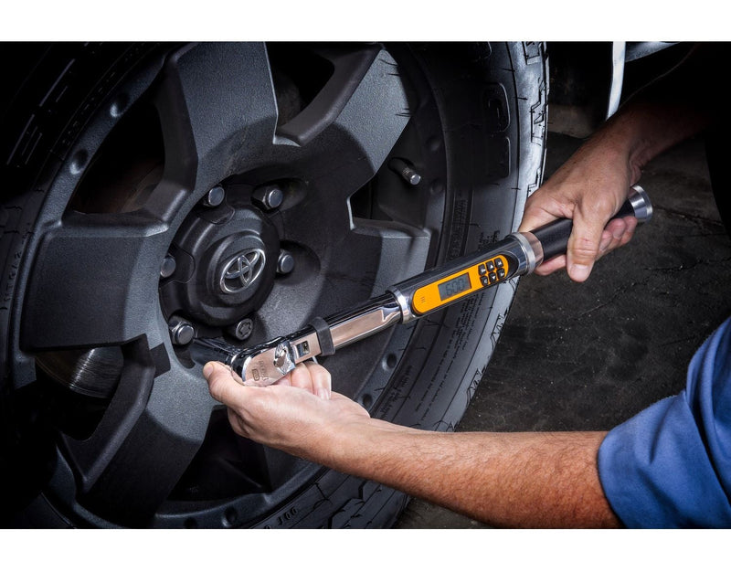 GearWrench 120XP Flex Angle Digital Torque Wrench, 1/4-in H2