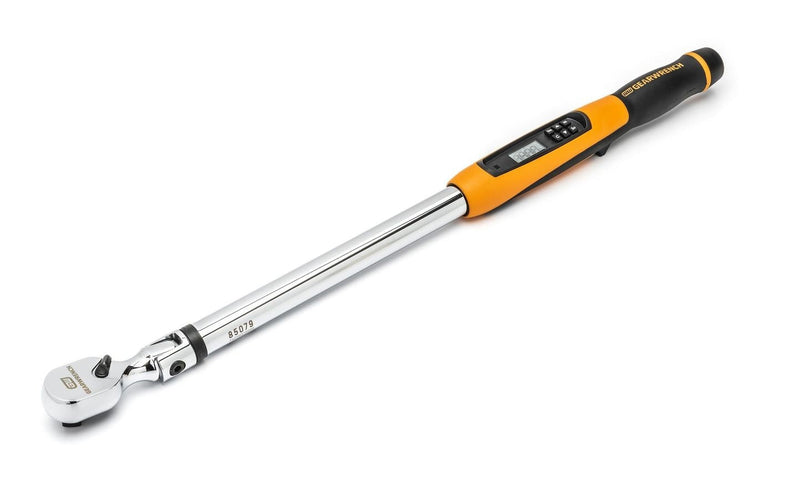 GearWrench Flex Angle Digital Torque Wrench, 1/2-in I9