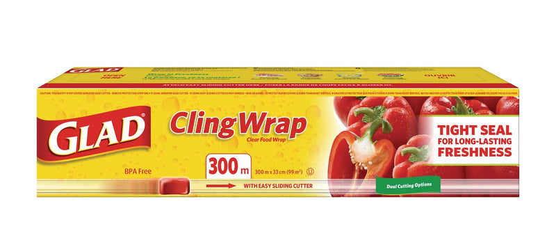 Glad Cling Plastic Wrap, 980-ft K7