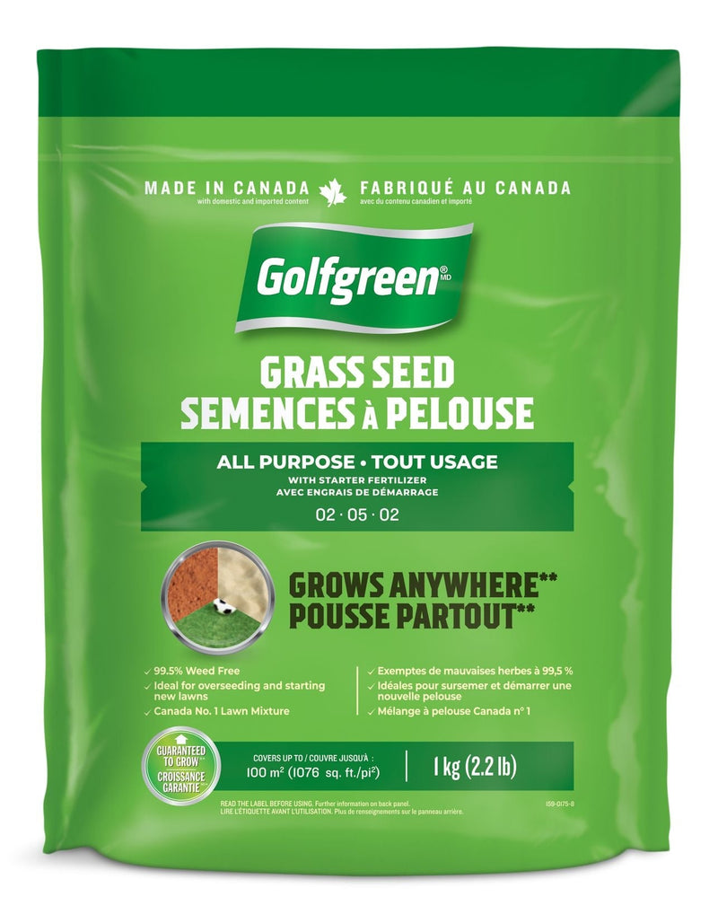 Golfgreen All Purpose Grass Seed, 1-kg Q2