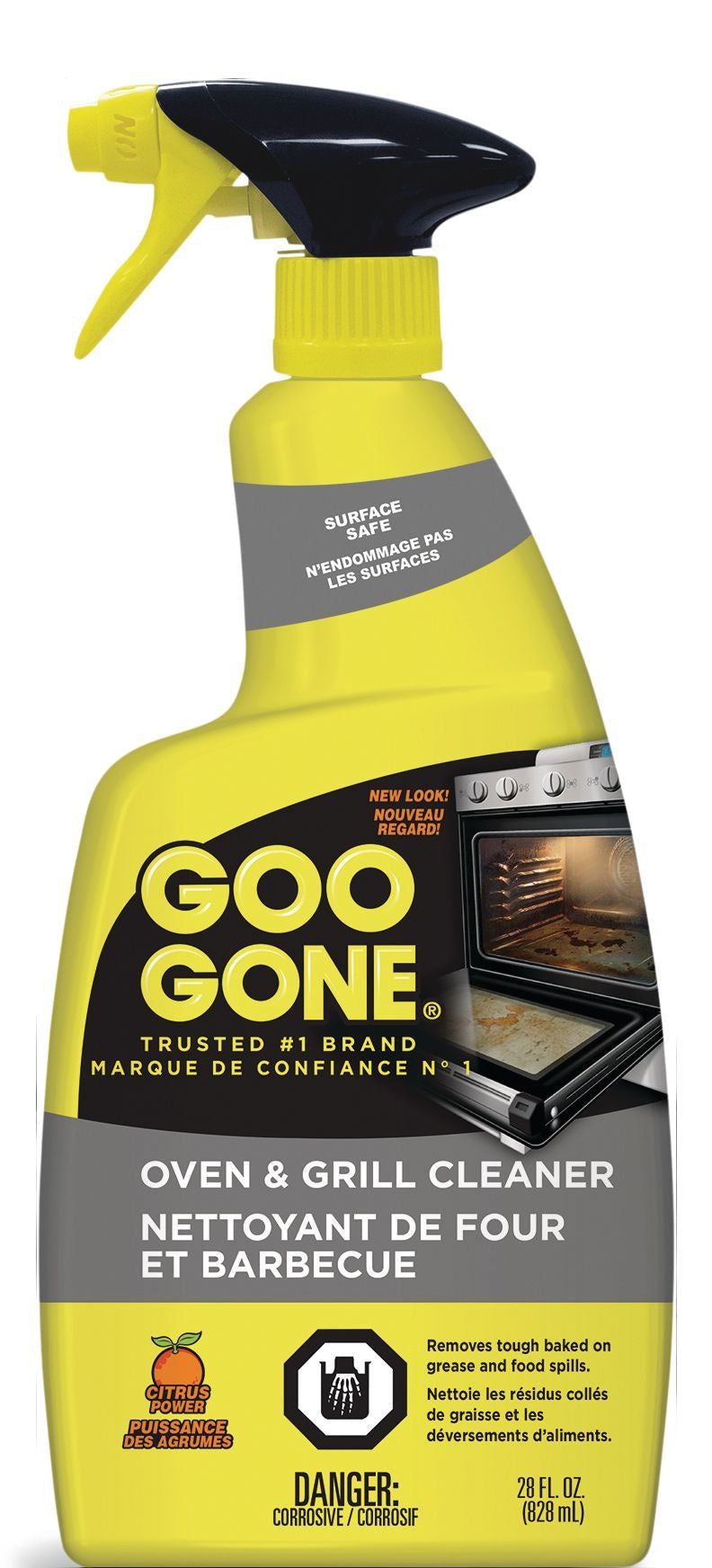 Goo Gone Oven and Grill Cleaner Spray, 828-mL F2