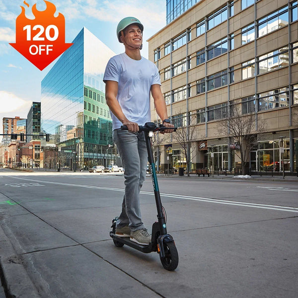 Apex Series Lightweight Folding Electric Scooter 8.5" 25KPH | 24KM Range (Ultimate... B7
