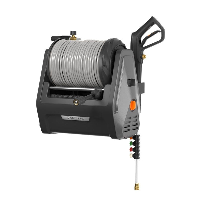 Grandfalls Pressure Washer 2100 PSI,with 100ft retractable soft hose W3