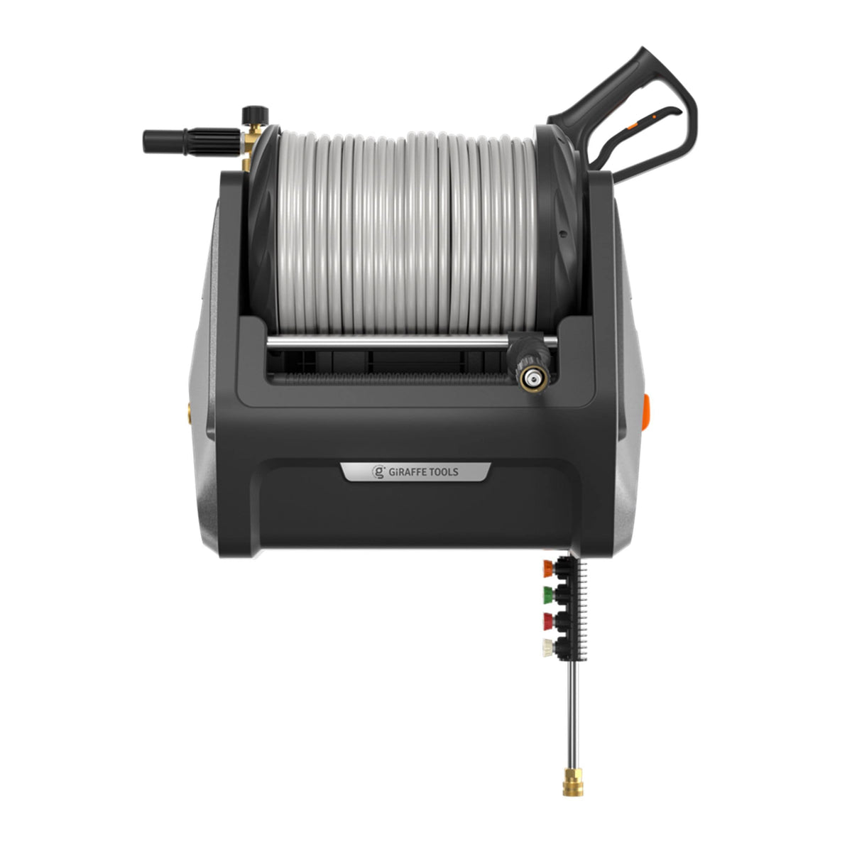 Grandfalls Pressure Washer 2100 PSI,with 100ft retractable soft hose