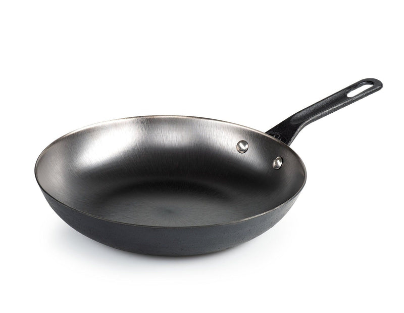 GSI Outdoors Guidecast Cast Iron Outdoor Camping Frying Pan, 10-in, Black O1