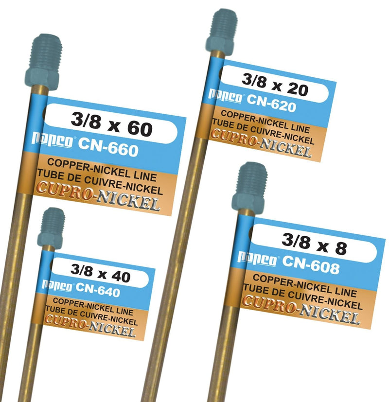 H. Paulin CN660 Copper Nickel Brake Line, Standard, 60 x 3/8-in Please make sure this part fits your need V2